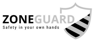 ZONEGUARD SAFETY IN YOUR OWN HANDS logo