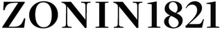 ZONIN1821 logo