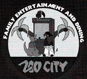 ZOO CITY FAMILY ENTERTAINMENT AND DINING logo