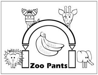 ZOO PANTS BY ANNA O. BANANA logo