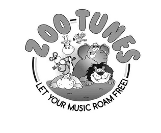 ZOO TUNES LET YOUR MUSIC ROAM FREE! logo