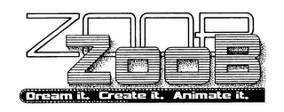 ZOOB ZOOB DREAM IT. CREATE IT. ANIMATE IT. logo