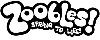 ZOOBLES! SPRING TO LIFE! logo