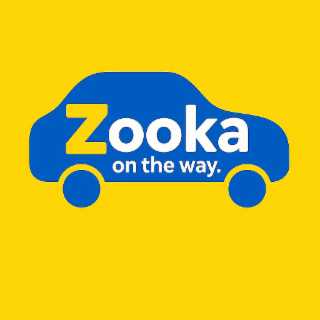 ZOOKA ON THE WAY. logo