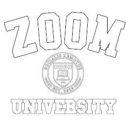 ZOOM UNIVERSITY SOCIALIS REMOTUS EST. 2020 + 20 :-( logo