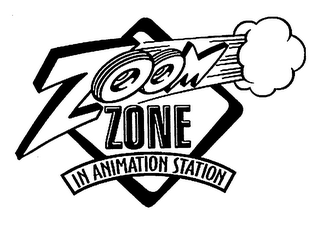 ZOOM ZONE IN ANIMATION STATION logo