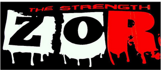 ZOR THE STRENGTH logo