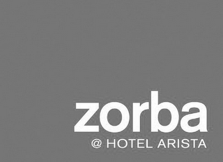 ZORBA @ HOTEL ARISTA logo