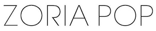 ZORIA POP logo