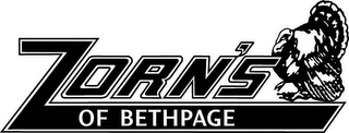 ZORN'S OF BETHPAGE logo
