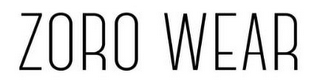 ZORO WEAR logo