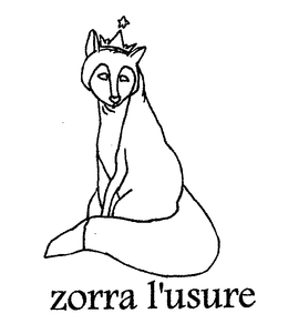 ZORRA 1'USURE logo