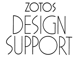 ZOTOS DESIGN SUPPORT logo