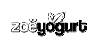 ZOËYOGURT logo