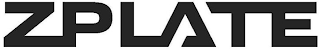 ZPLATE logo