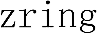 ZRING logo