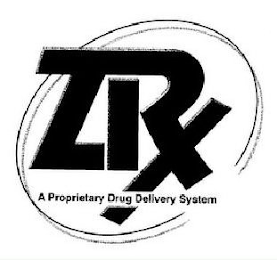 ZRX A PROPRIETARY DRUG DELIVERY SYSTEM logo