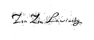 ZSA ZSA LAWINSKY logo