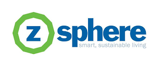 ZSPHERE SMART, SUSTAINABLE LIVING logo