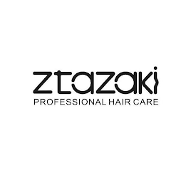 ZTAZAKI PROFESSIONAL HAIR CARE logo