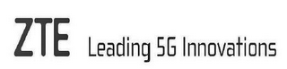 ZTE LEADING 5G INNOVATIONS logo