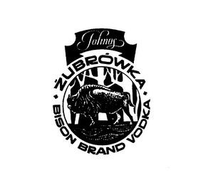 ZUBROWKA BISON BRAND VODKA POLMOS logo