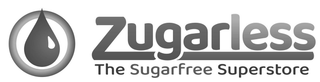 ZUGARLESS THE SUGARFREE SUPERSTORE logo