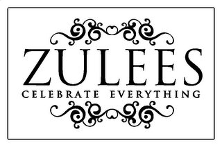 ZULEES CELEBRATE EVERYTHING logo