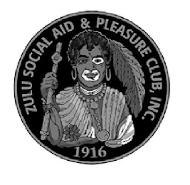 ZULU SOCIAL AID & PLEASURE CLUB, INC 1916 logo