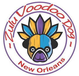 ZULU VOODOO DOG NEW ORLEANS logo