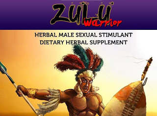 ZULU WARRIOR HERBAL MALE SEXUAL STIMULANT DIETARY HERBAL SUPPLEMENT logo
