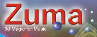 ZUMA 3D MAGIC FOR MUSIC logo