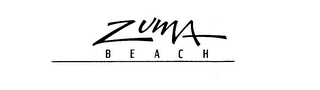 ZUMA BEACH logo
