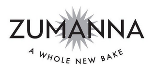 ZUMANNA A WHOLE NEW BAKE logo