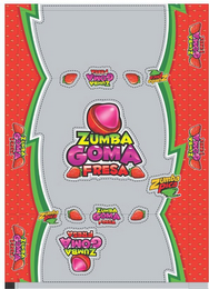 ZUMBA GOMA FRESA logo