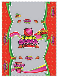 ZUMBA GOMA FRESA logo