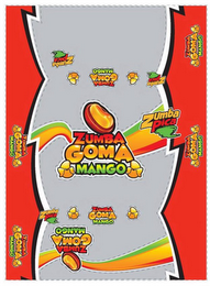 ZUMBA GOMA MANGO logo
