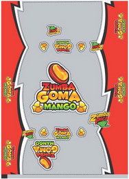 ZUMBA GOMA MANGO ZUMBA PICA logo