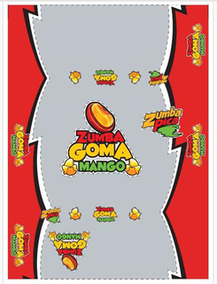 ZUMBA GOMA MANGO ZUMBA PICA