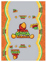 ZUMBA GOMA NARANJA ZUMBA PICA logo