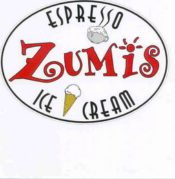 ZUMIS ESPRESSO ICE CREAM logo