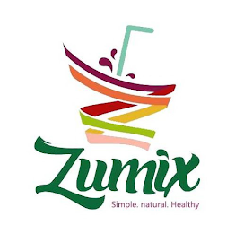 ZUMIX SIMPLE. NATURAL. HEALTHY logo
