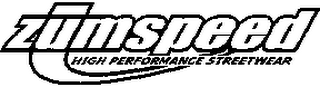 ZUMSPEED HIGH PERFORMANCE STREETWEAR logo