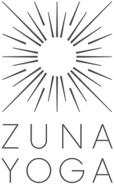 ZUNA YOGA logo