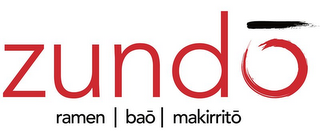 ZUNDO RAMEN | BAO | MAKIRRITO logo