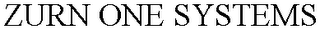 ZURN ONE SYSTEMS logo