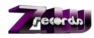 ZW RECORDS logo