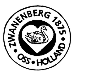 ZWANENBERG 1875 OSS HOLLAND logo