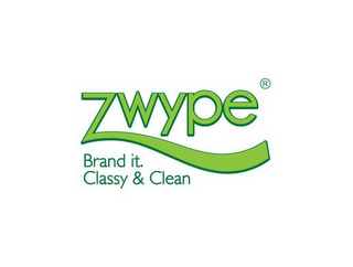 ZWYPE BRAND IT. CLASSY & CLEAN logo