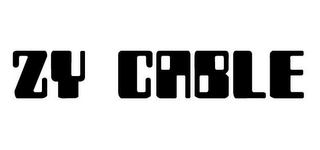 ZY CABLE logo